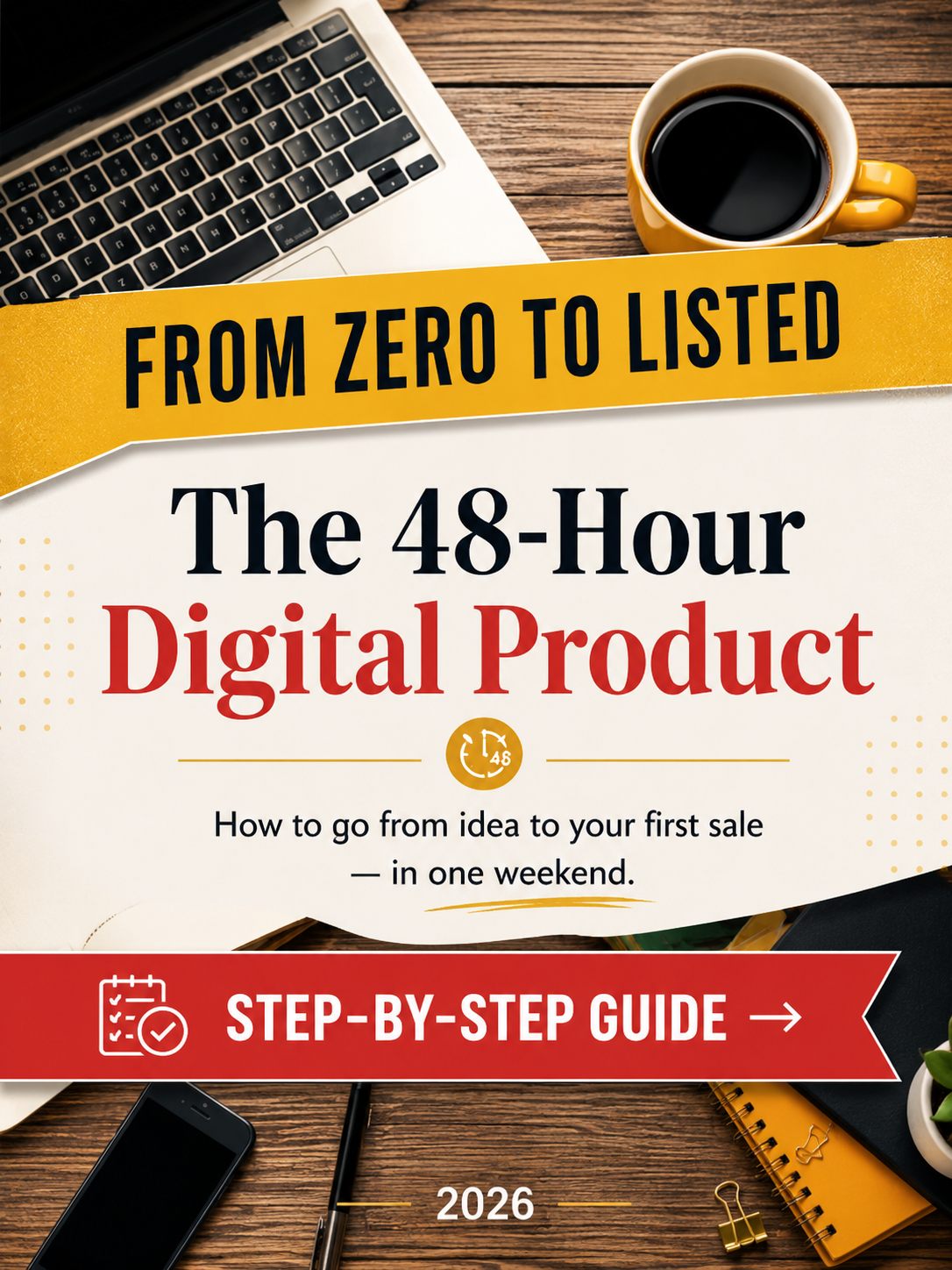 The 48-Hour Digital Product: From Idea to Listed in a Weekend
